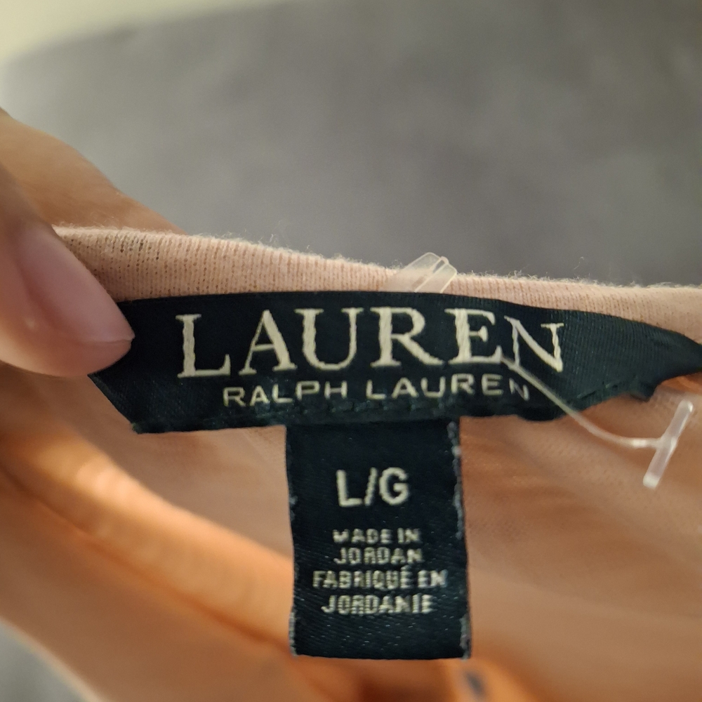 Lauren Ralph Lauren Apricot Blouse